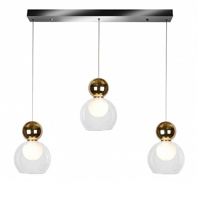 Изображение товара Светильник подвесной светодиодный Iledex C4476-3L GL теплый белый свет