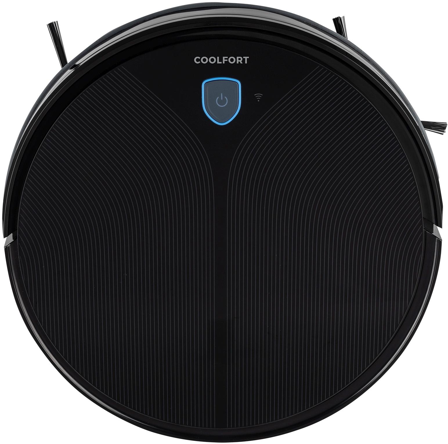 Изображение товара Робот-пылесос COOLFORT CF-3203 с влажной уборкой Wi-Fi управление фильтр