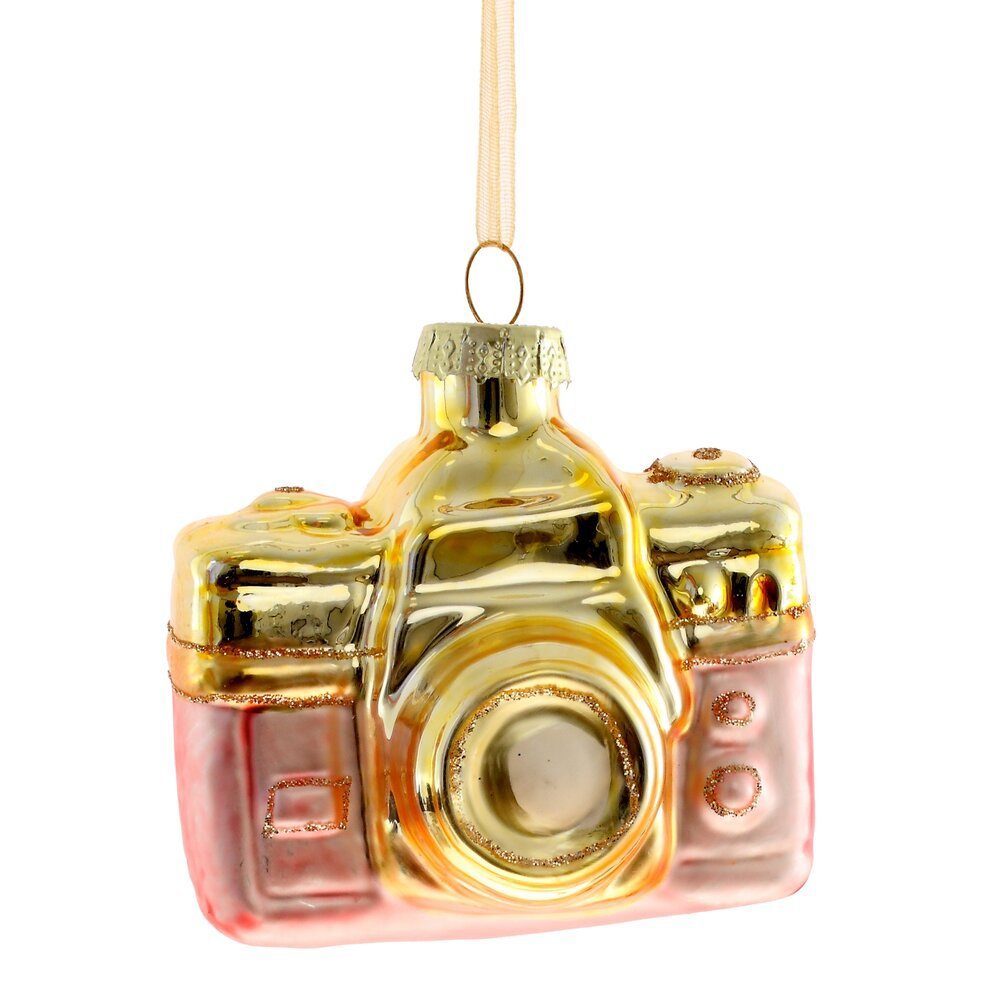 Изображение товара Елочная игрушка 813305 7 см x 4 см розовый