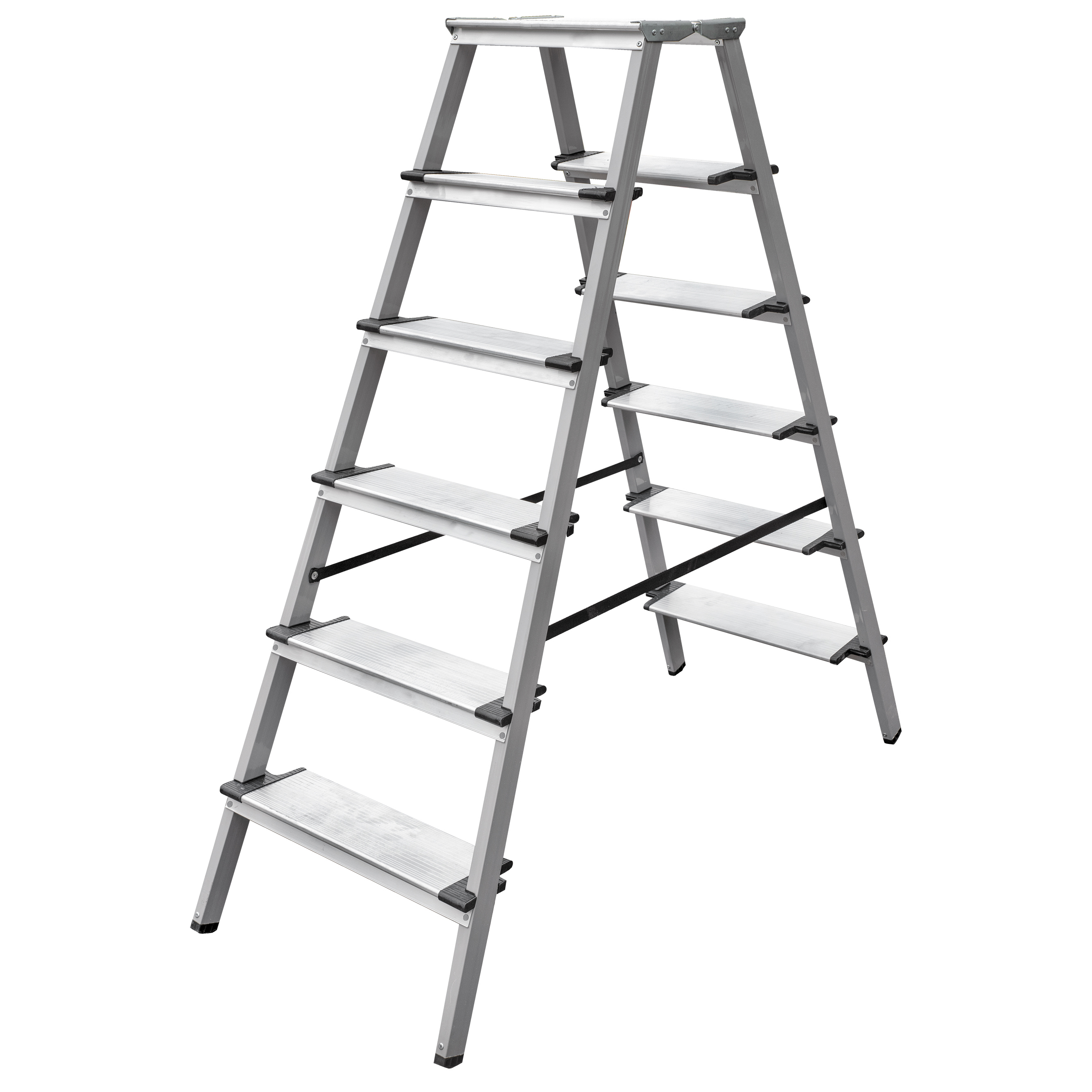 Изображение товара Стремянка стальная Новая Высота NV 3127 6 ступеней для бытовых работ