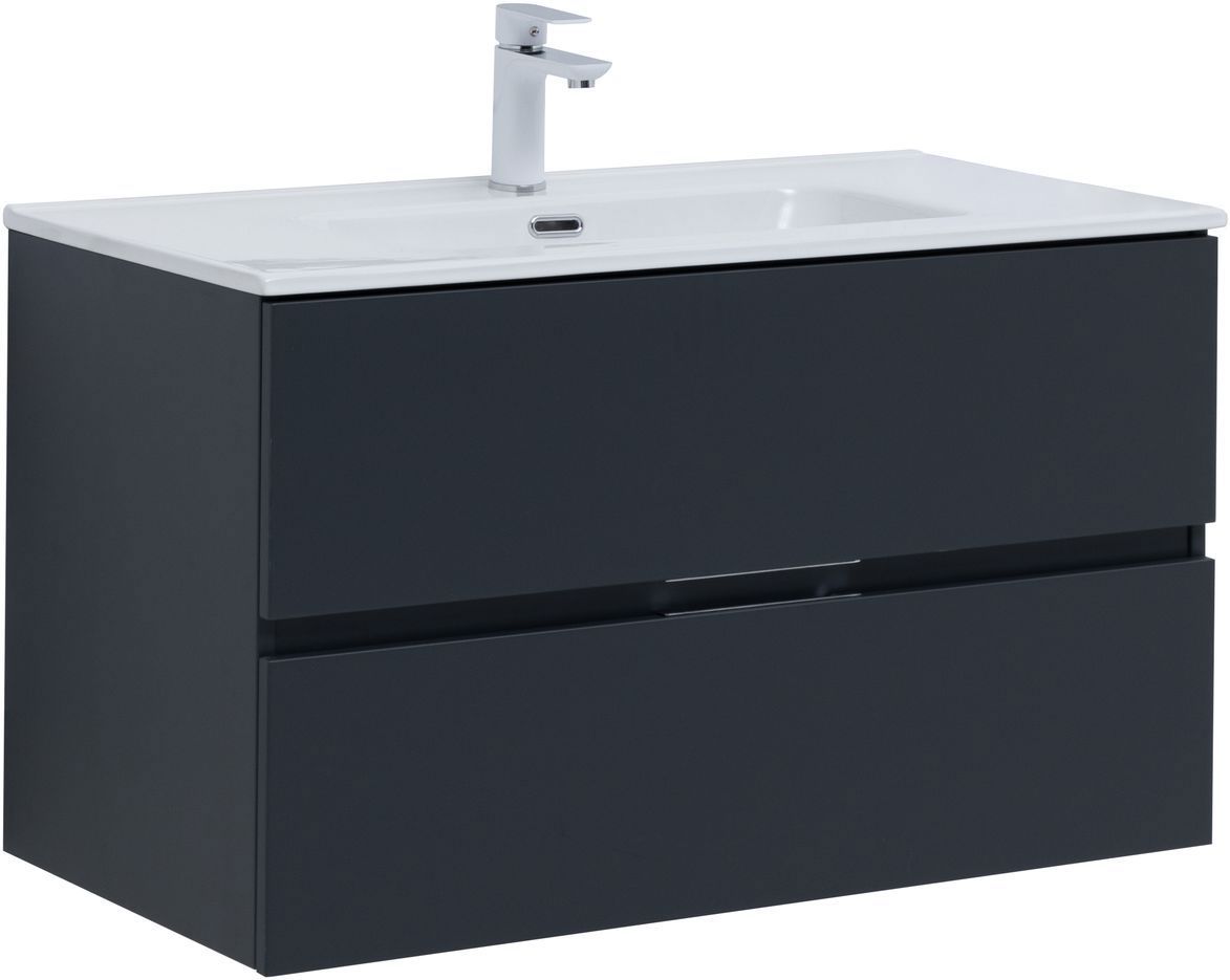 Изображение товара Тумба под раковину подвесная Aquanet Алвита New 00303919 90см