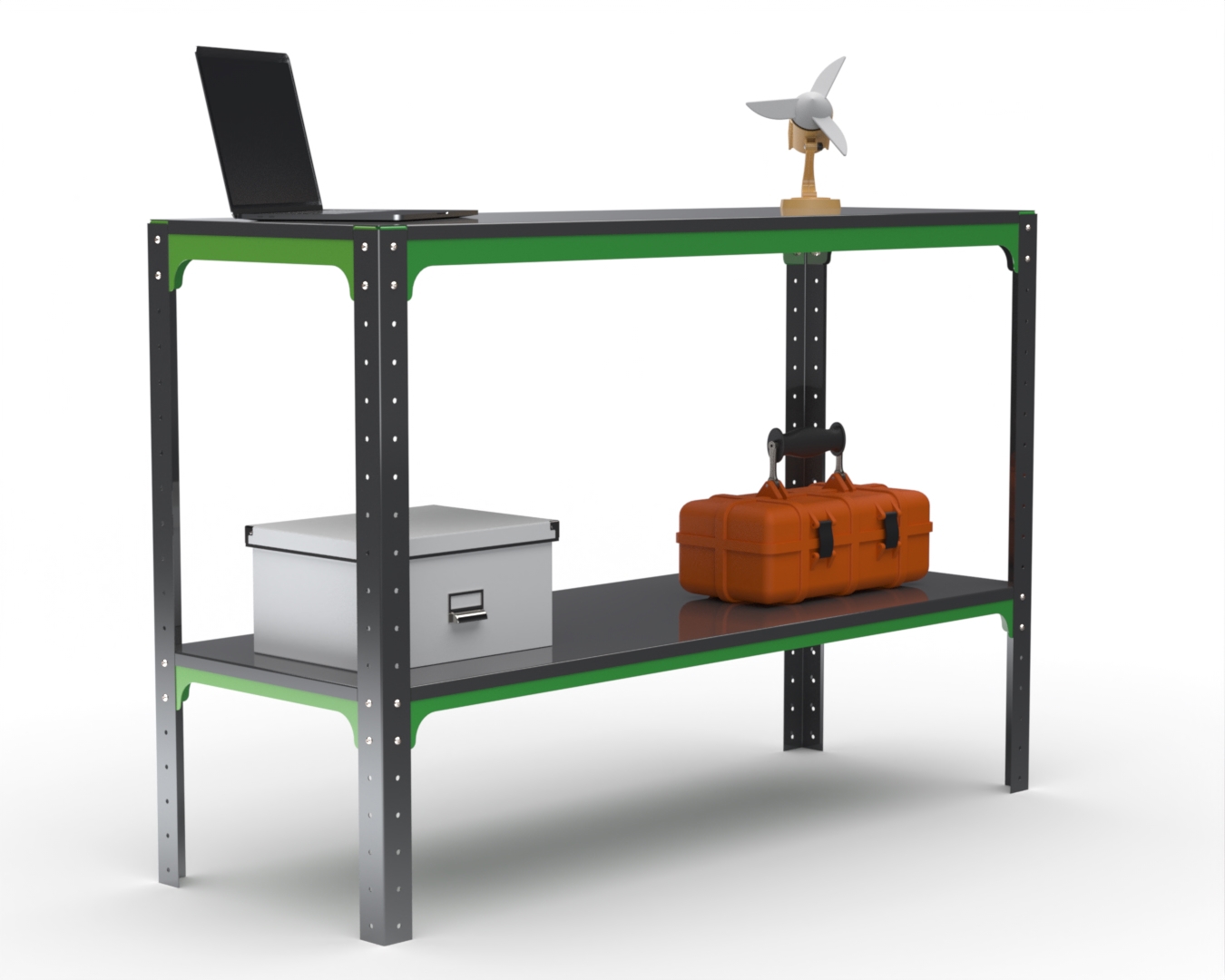 Изображение товара Стол-верстак Metalex Kit 204002 950x1100x400 мм, нагрузка до 260 кг, сталь