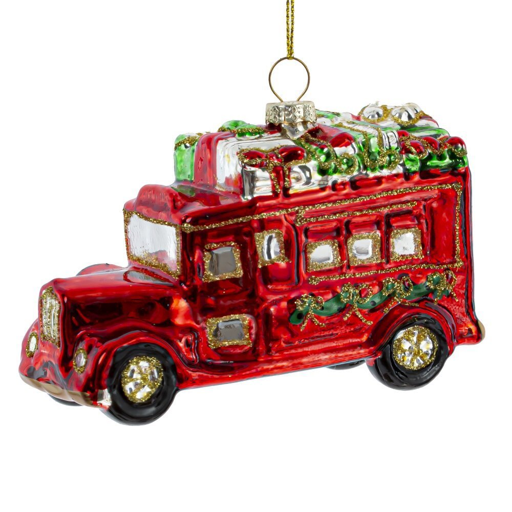 Изображение товара Елочная игрушка 812271 8 см x 4.5 см красный