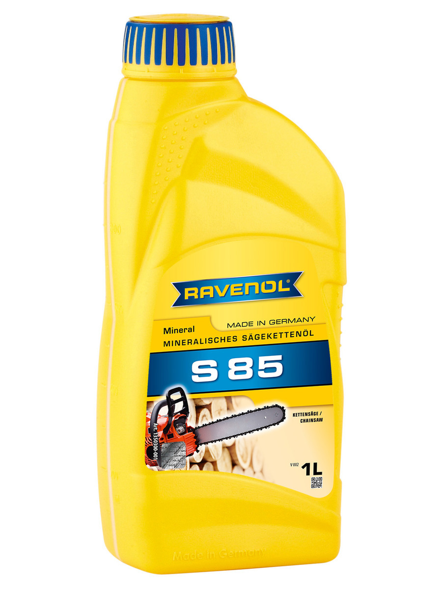 Изображение товара Масло для цепей бензопил Ravenol Saegkettenoel S 85 объем 1л
