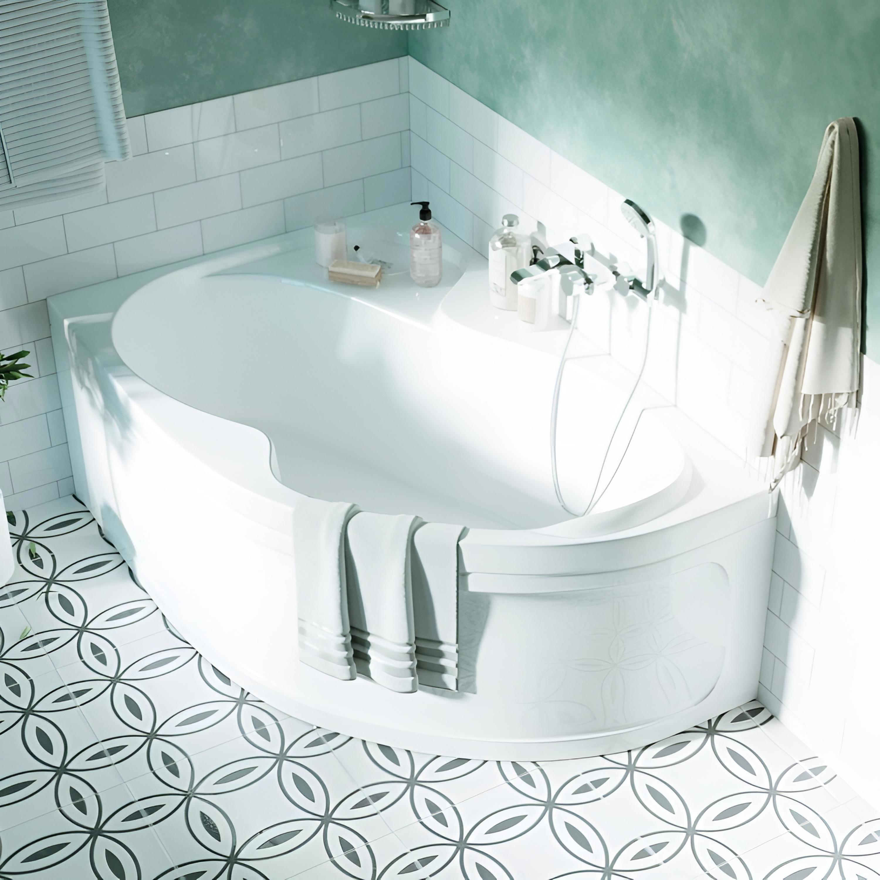 Изображение товара Акриловая ванна Marka One Aura 150x105 см асимметричная левая Россия