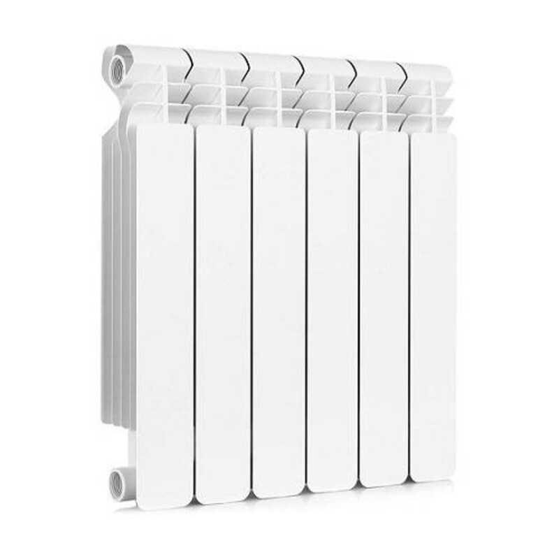 Изображение товара Радиатор секционный Atlant BM 500/80 6 секций боковое подключение биметалл белый