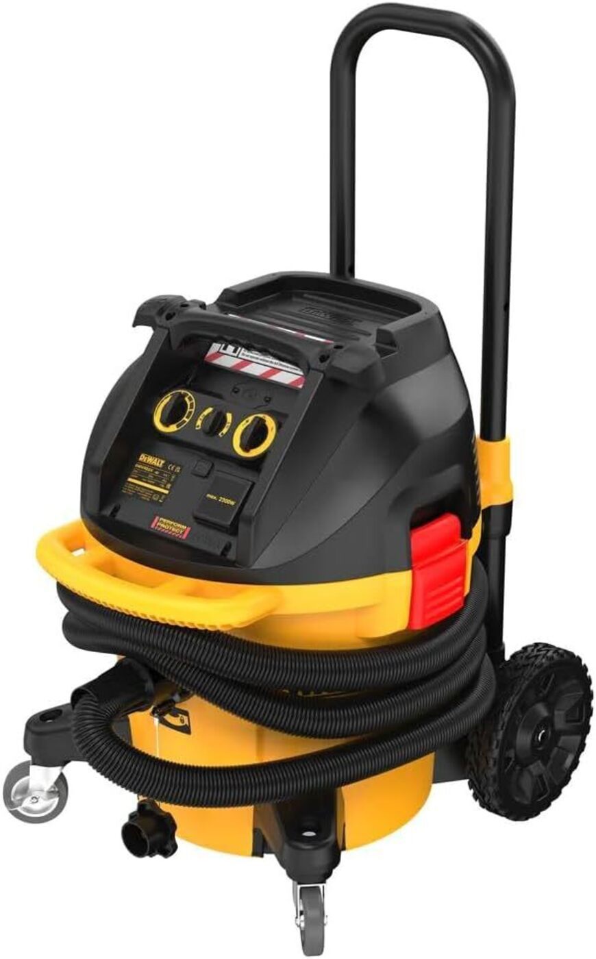 Изображение товара Пылесос строительный Dewalt DWV905H-QS, 1400 Вт, 38 л