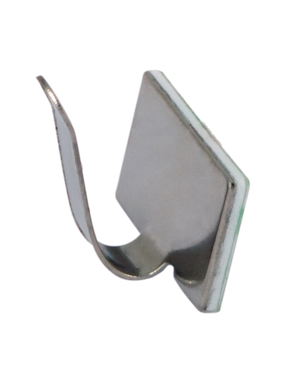 Изображение товара Площадки самоклеящиеся с клипсой под шлейф Rexant ПКШМ 20x10 мм металл 100 шт.