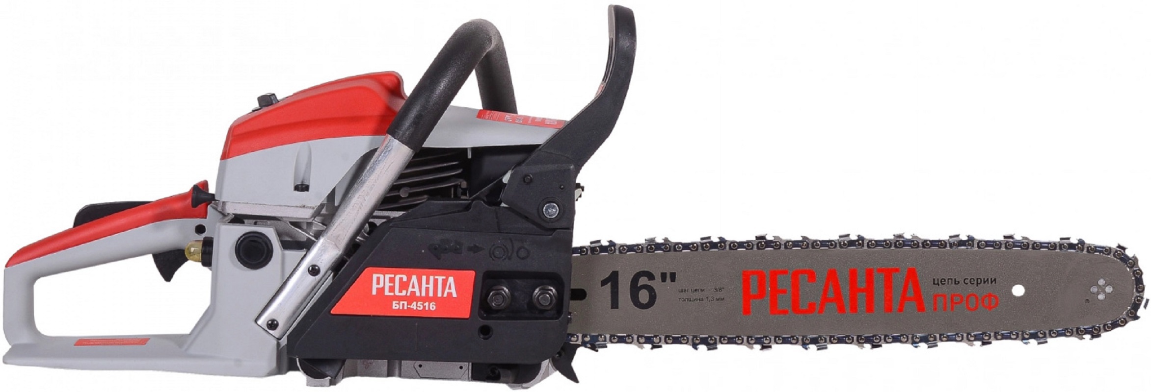 Изображение товара Бензопила Ресанта БП-4516 3.1 л.с. шина 40 см цепная пила бензиновая