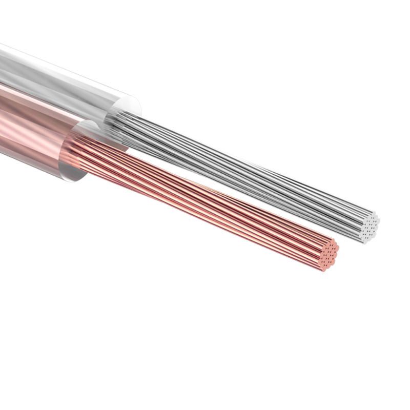 Изображение товара Кабель акустический Rexant Silicon 2x1.00мм² прозрачный 5м