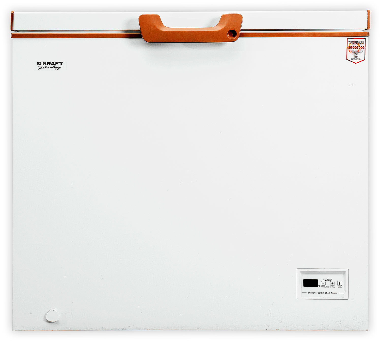 Изображение товара Морозильный ларь Kraft TCH-H250EGL 230 л белый надежный энергоэффективный