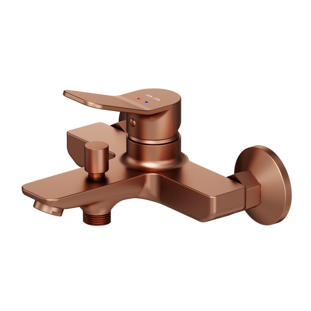 Изображение товара Смеситель для ванны Am.pm F85a10044 однорычажный розовое золото высокая прочность