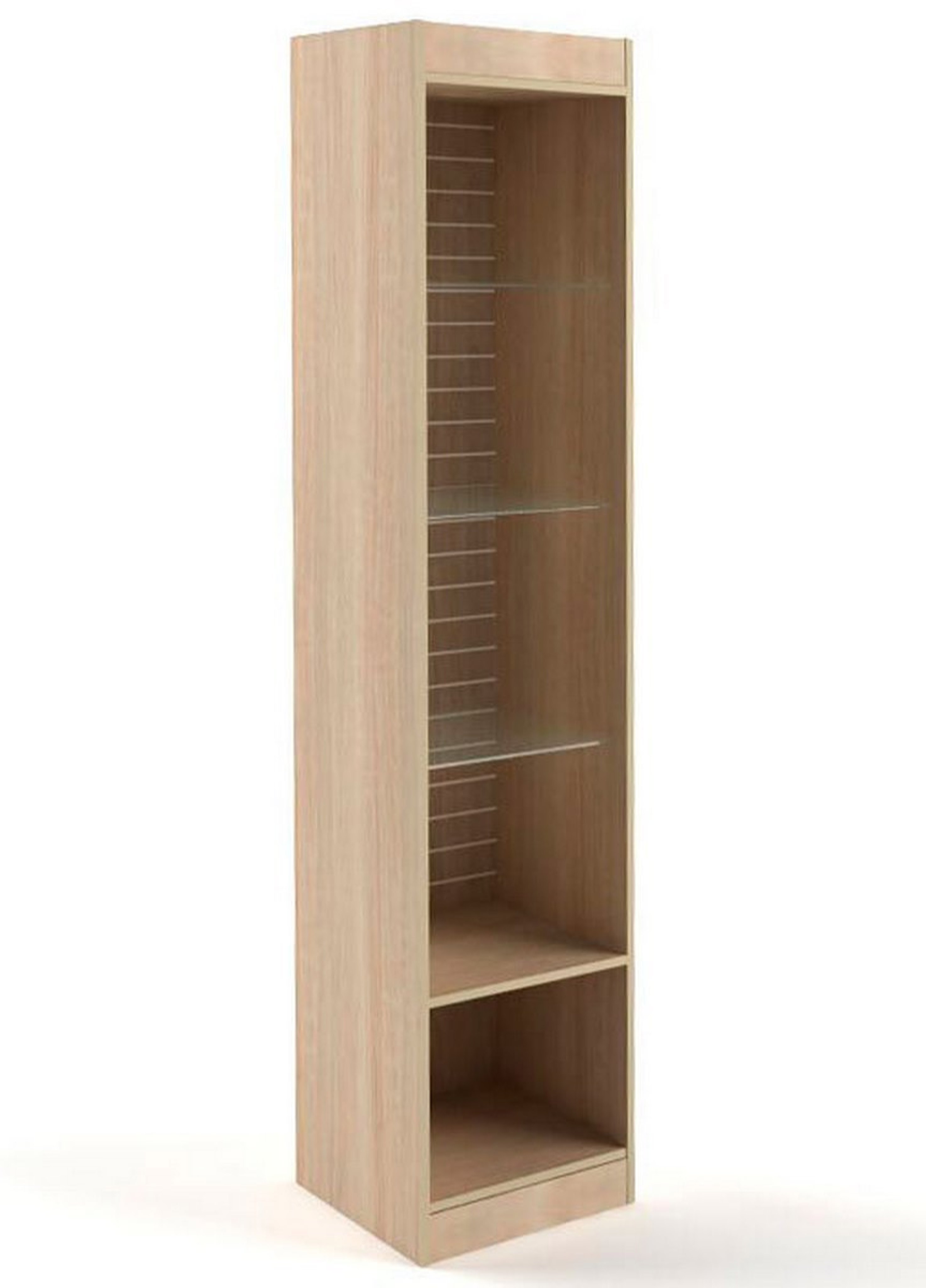 Изображение товара Шкаф-витрина 45x200 см Универсал без дверей дуб-сонома
