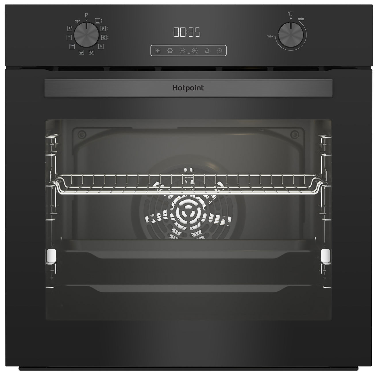 Изображение товара Встраиваемый духовой шкаф Hotpoint Fe9 831 Jsh Blg 59.40x59.50x56.70 см цвет черный
