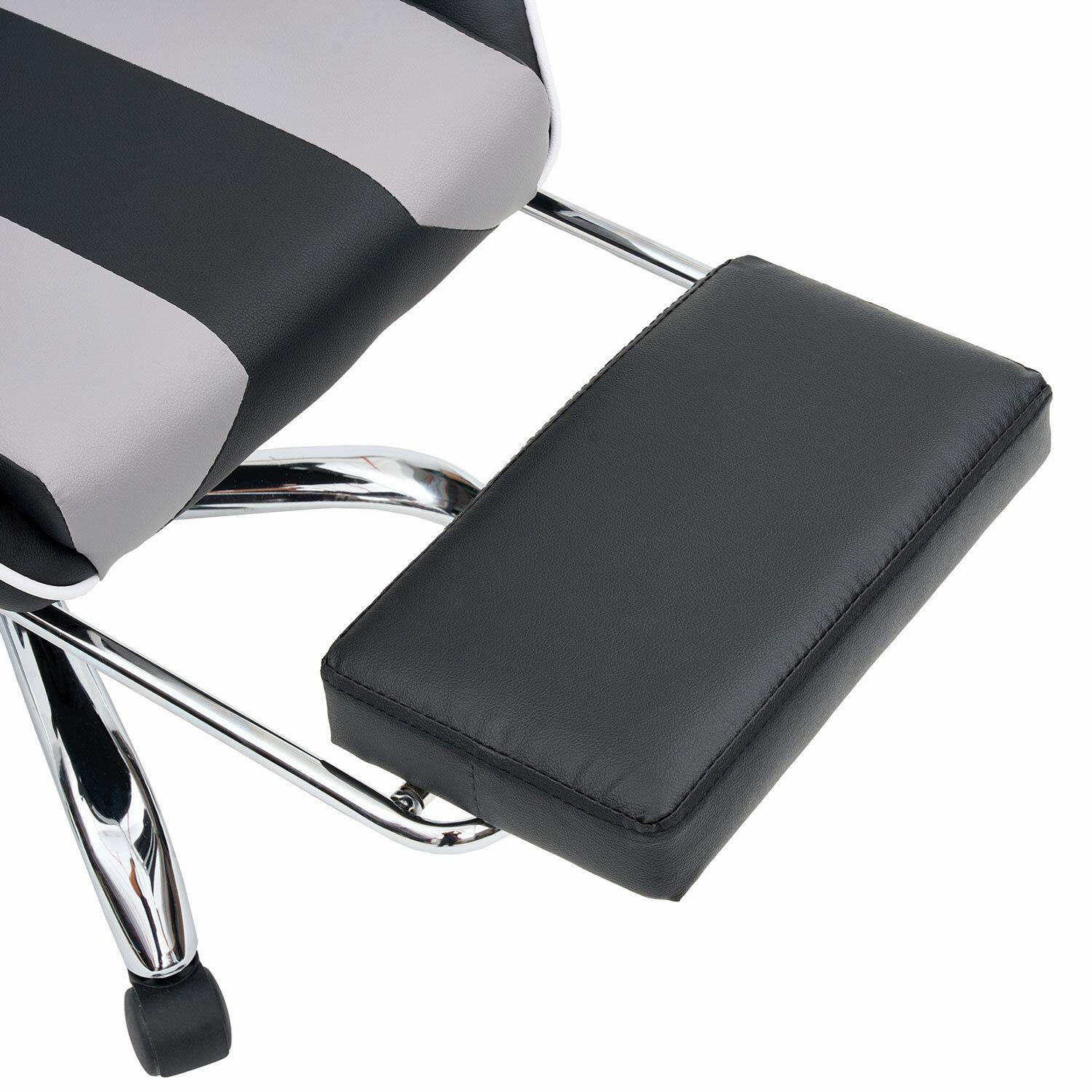 Изображение товара Кресло Cromex 532956 63.5x116x47 см эко кожа цвет черный