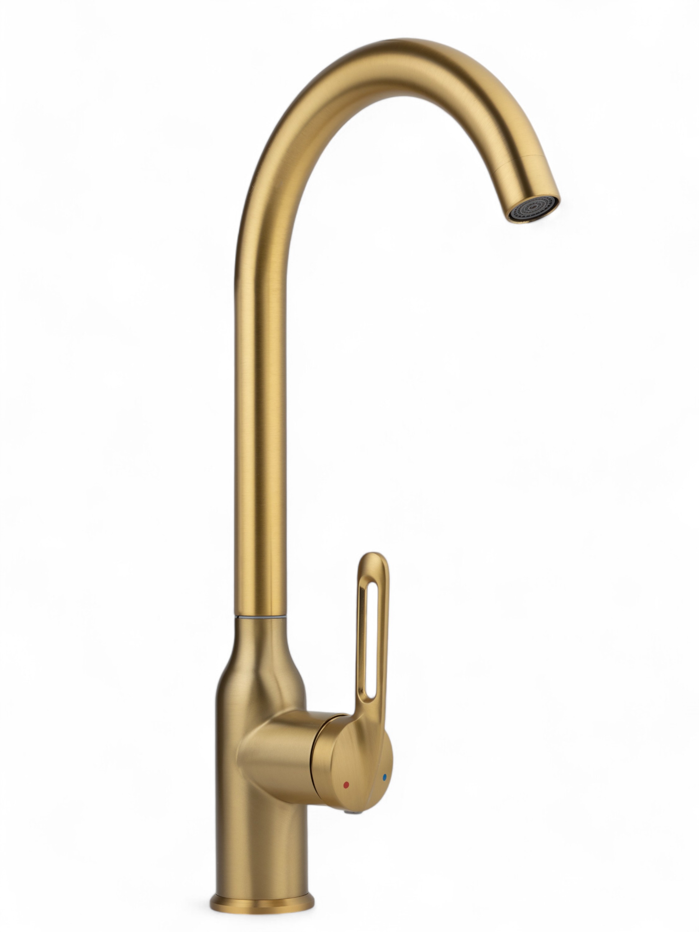 Изображение товара Кухонный смеситель Oute поворотный излив 18 см бронза нерж. сталь