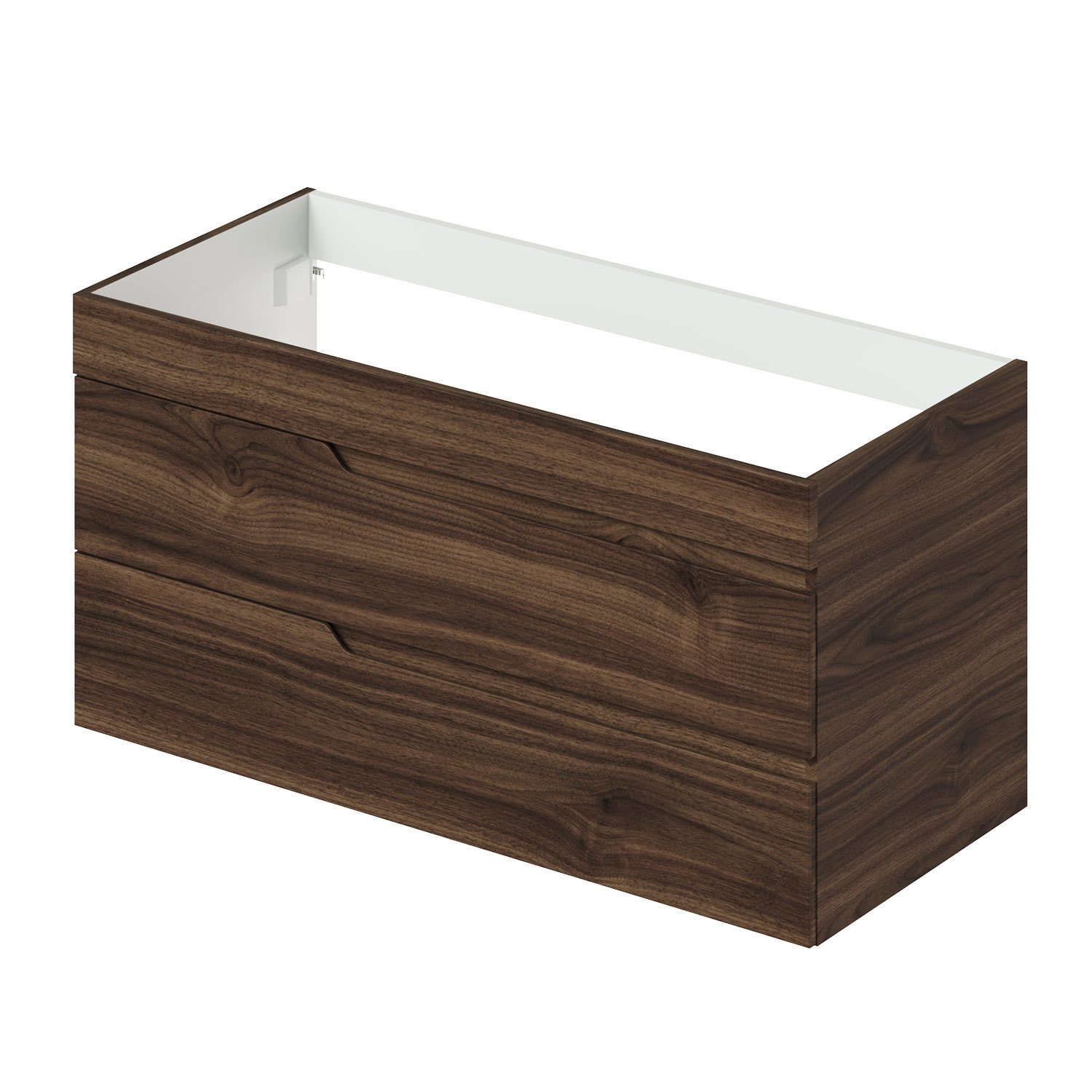 Изображение товара Тумба под раковину Итана Alexa 100 цвета коричневый, подвесная, размеры 99.8см