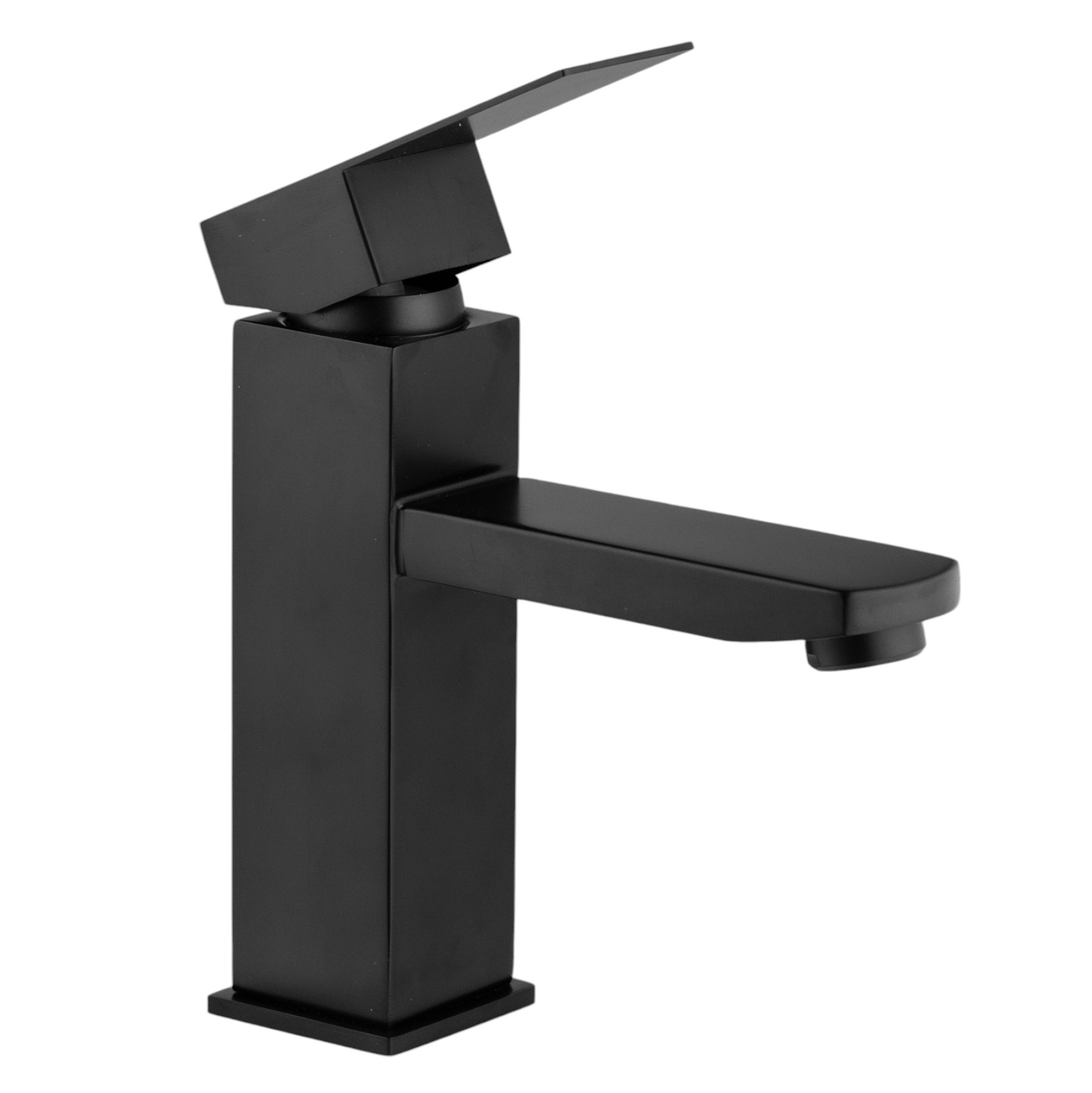 Изображение товара Смеситель для раковины Wasser zimmer ZM-7722-1H SUS 304 однорычажный цвет черный матовый