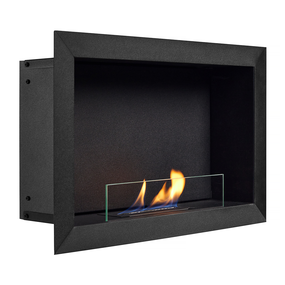 Изображение товара Настенный биокамин Callisto-caminetto Феникс 600 черный 537x142x349 мм