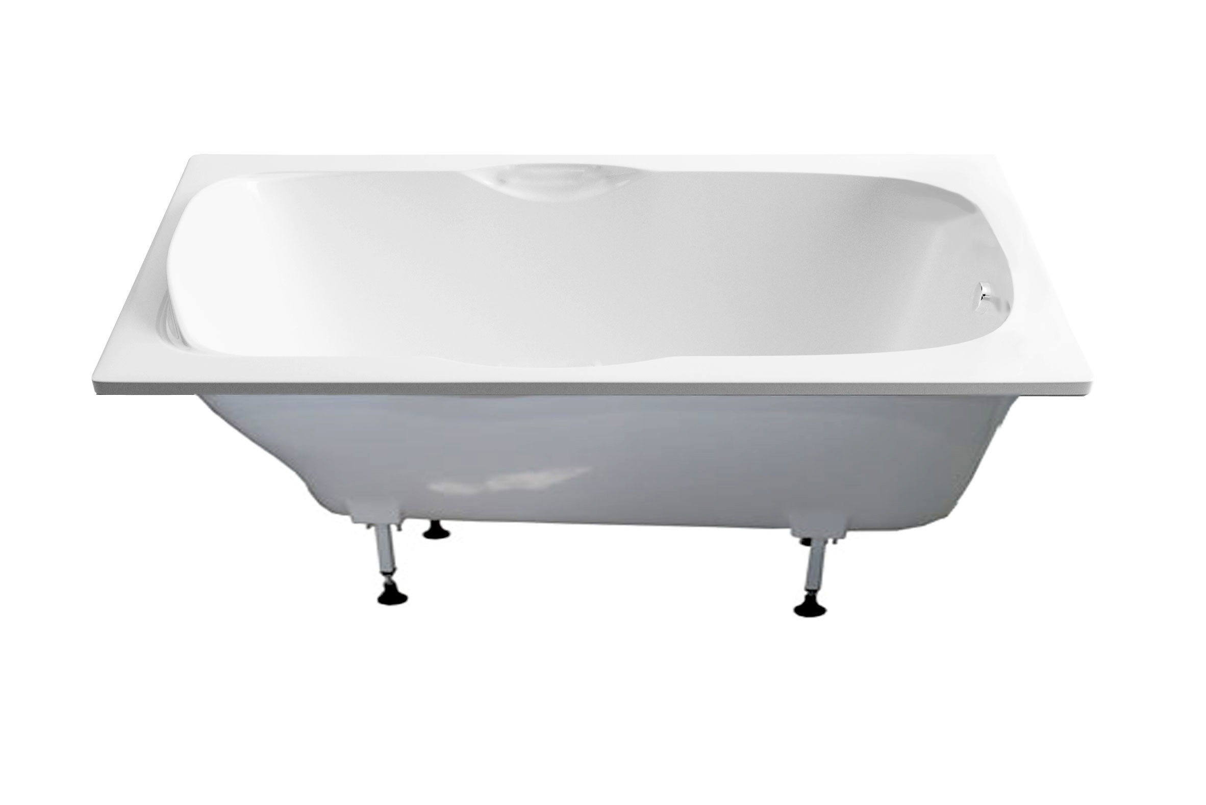 Изображение товара Ванна Фэма Стиль А-180x75 из искусственного камня прямоугольная на опорах