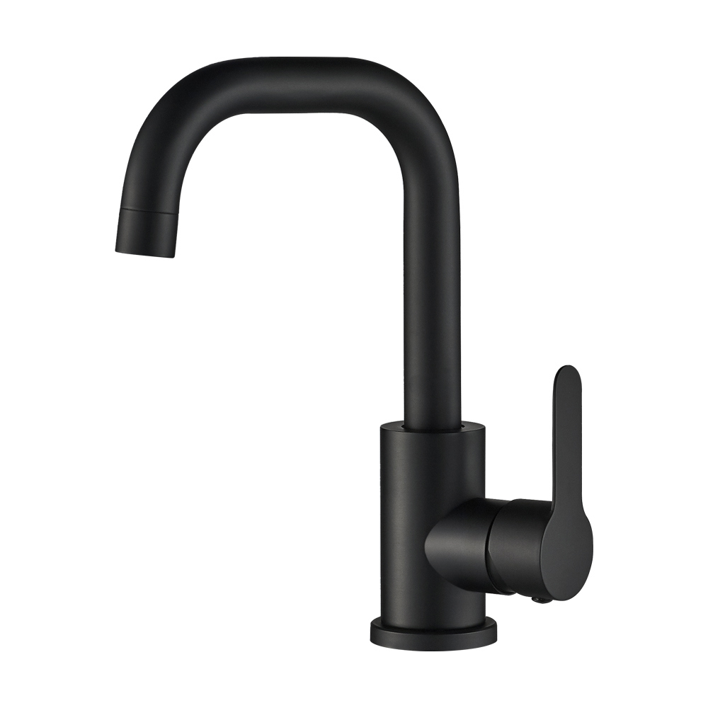 Изображение товара Смеситель Maretti Project Black PB32RP56 — однорычажный черный матовый