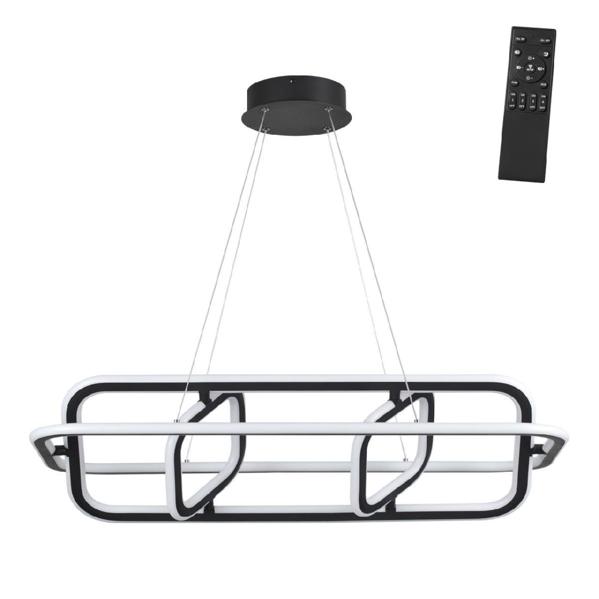 Изображение товара Подвесной светодиодный светильник Novotech Ondo 359177 диммируемый черный