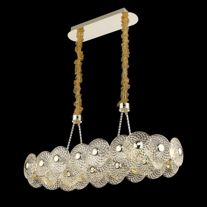 Изображение товара Подвесная светодиодная люстра Wertmark Pamela WE160.30.323 38 м² теплый белый свет