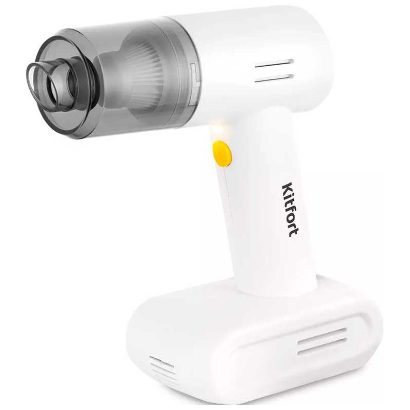 Изображение товара Портативный автомобильный пылесос Kitfort КТ-5172 90 Вт 0.2 л белый