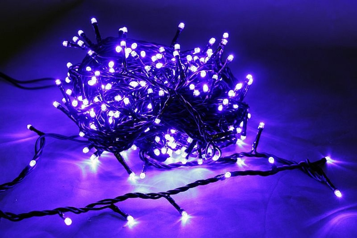 Изображение товара Электрогирлянда комнатная Sneha A-047R BL 30 м 300 ламп синяя постоянный режим