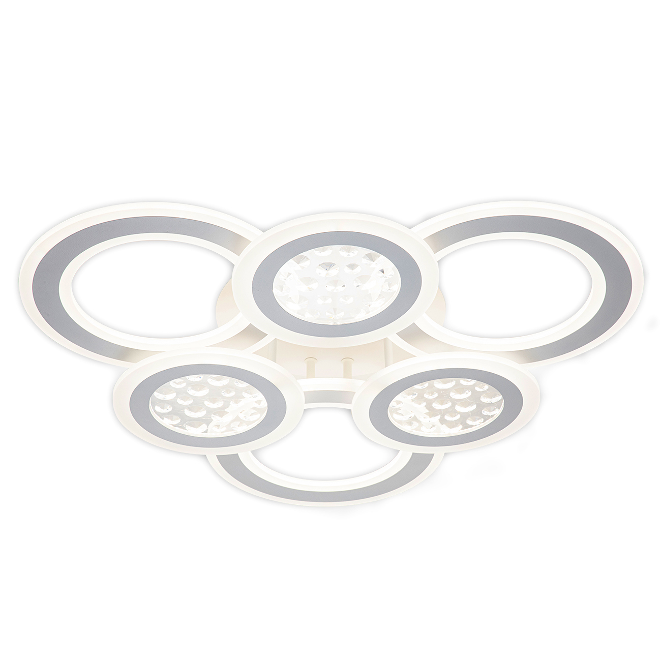 Изображение товара Люстра потолочная светодиодная Escada Drop 39 м² белый регулируемый цвет