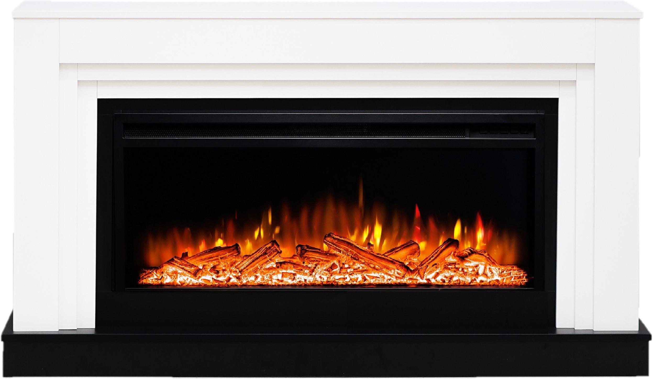 Изображение товара Каминокомплект Elekam Delta с очагом Pulsar 38 32Вт белый