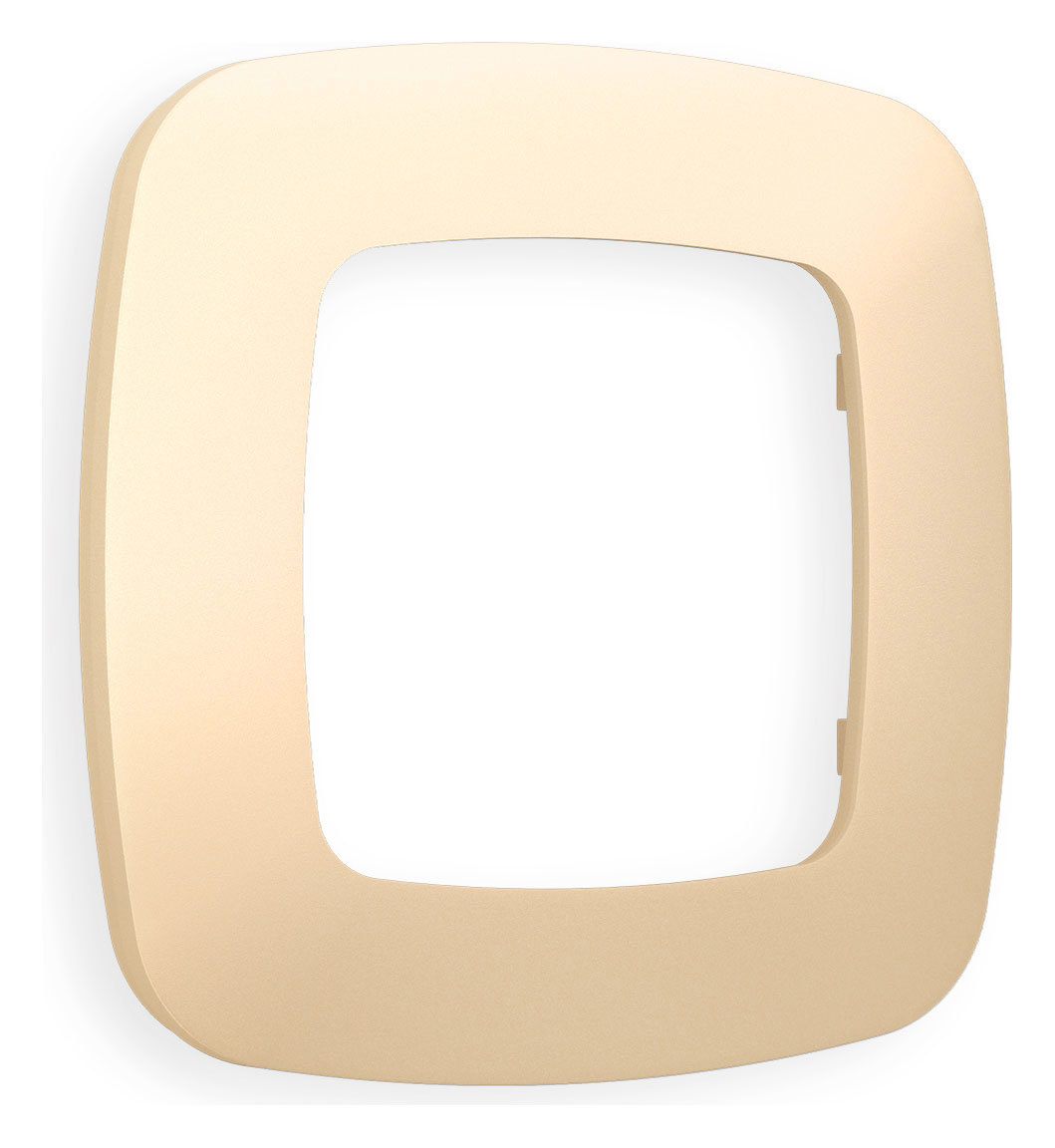 Изображение товара Рамка Ambrella Volt Omega Ecta OF140601 1 пост шампань