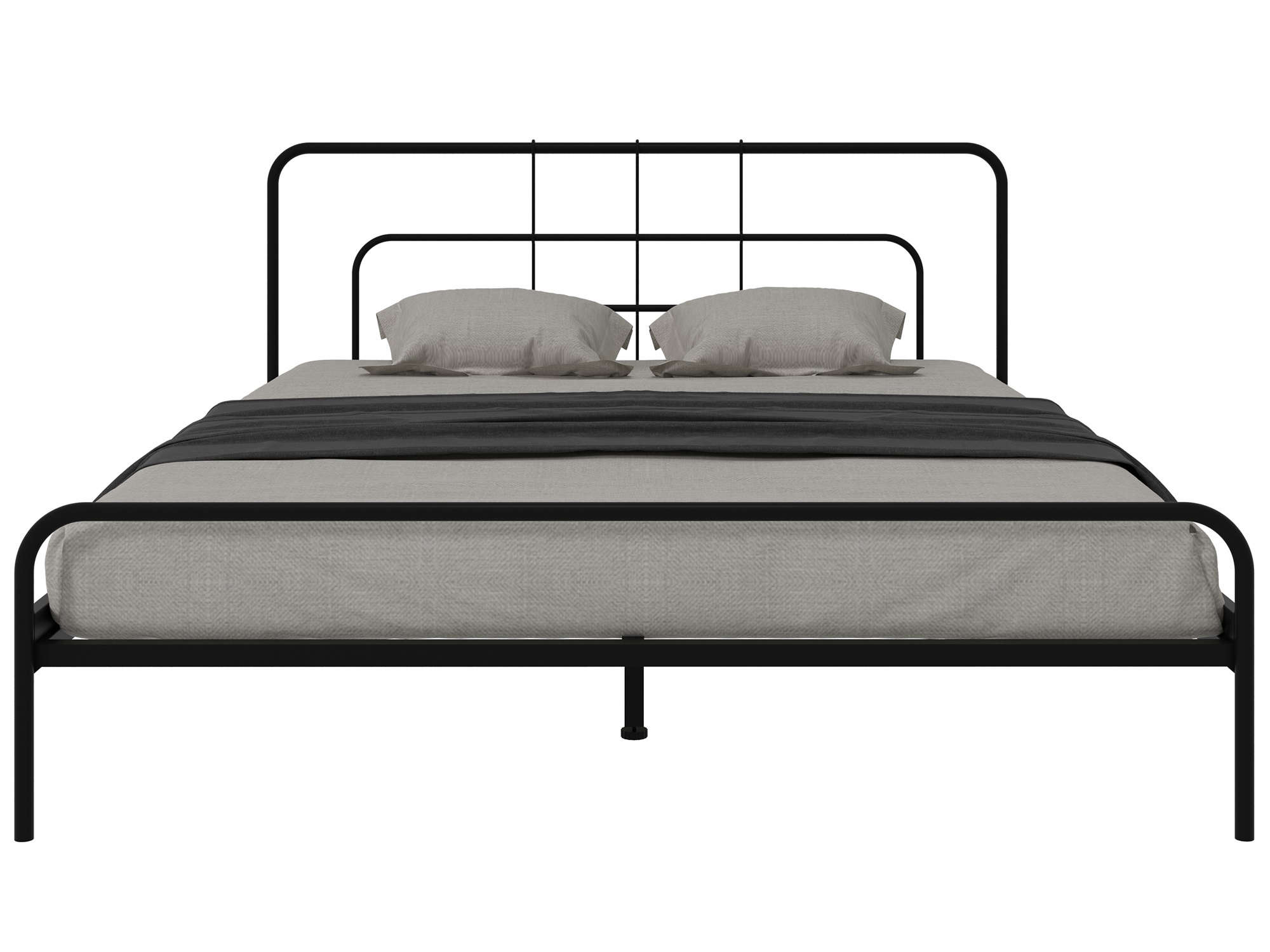 Изображение товара Кровать Форвард-мебель Модена 147x90x204 см металл цвет черный