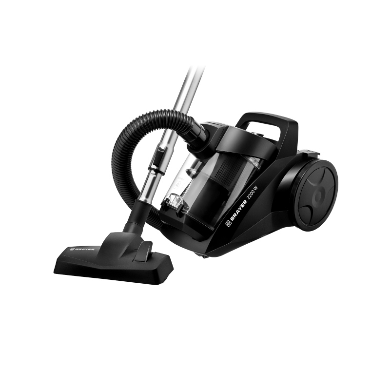 Изображение товара Пылесос с контейнером Brayer 4204br 2200 Вт 4 л цвет черный