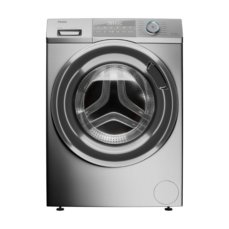 Изображение товара Стиральная машина Haier HW60-BP12929BS 6 кг серебристая фронтальная