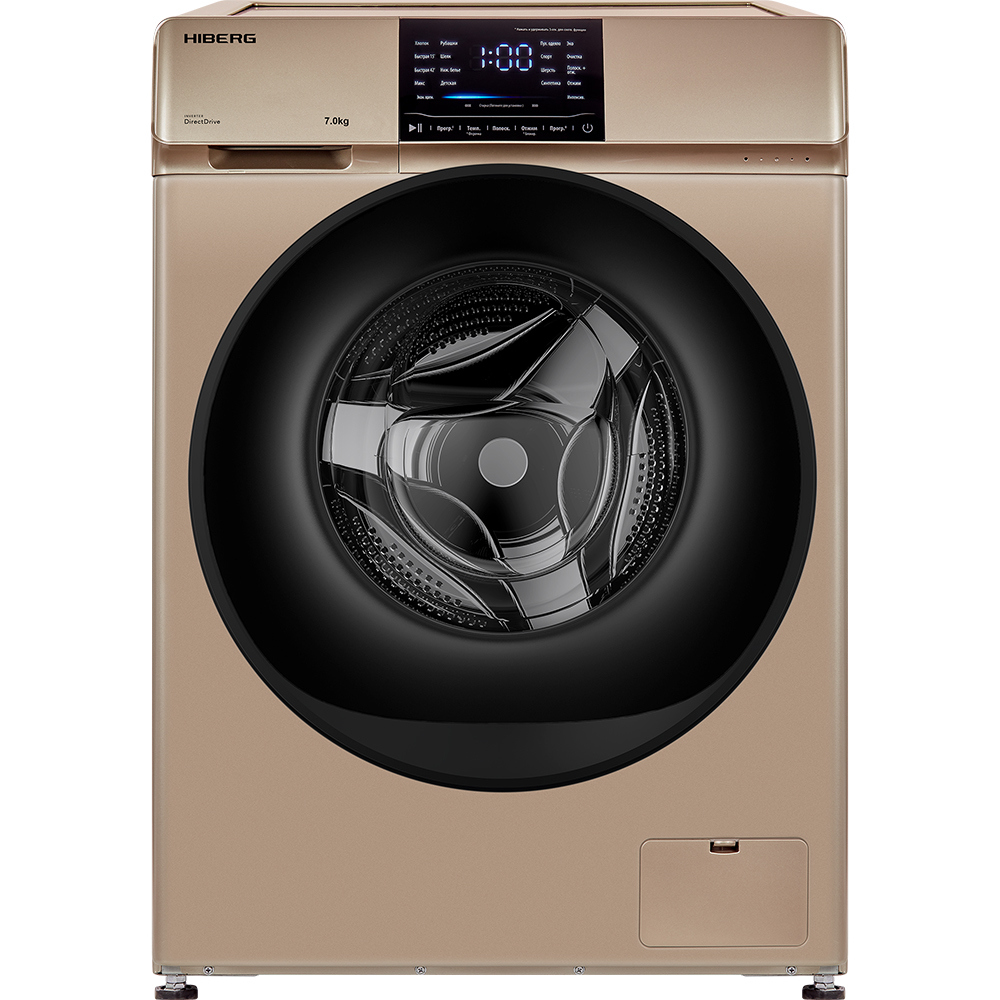 Изображение товара Стиральная машина Hiberg I-ddq6 - 712 g с инверторным мотором и программами стирки