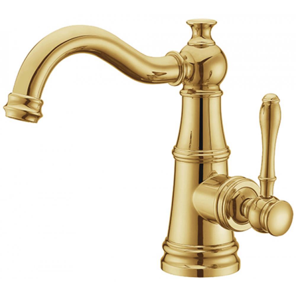 Изображение товара Смеситель для раковины Kaiser 4627152855362 однорычажный, цвет золото