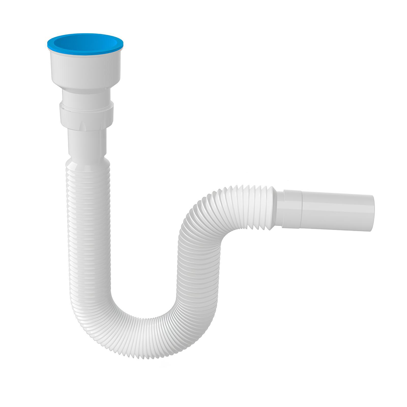 Изображение товара Сифон для ванны Aquanova D50 мм белый PL1290