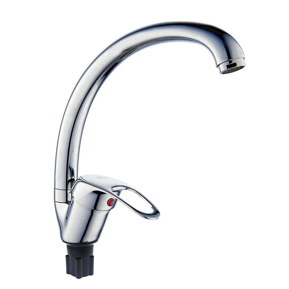 Изображение товара Смеситель для кухни Roegen RB014F поворотный излив 24 см цвет хром