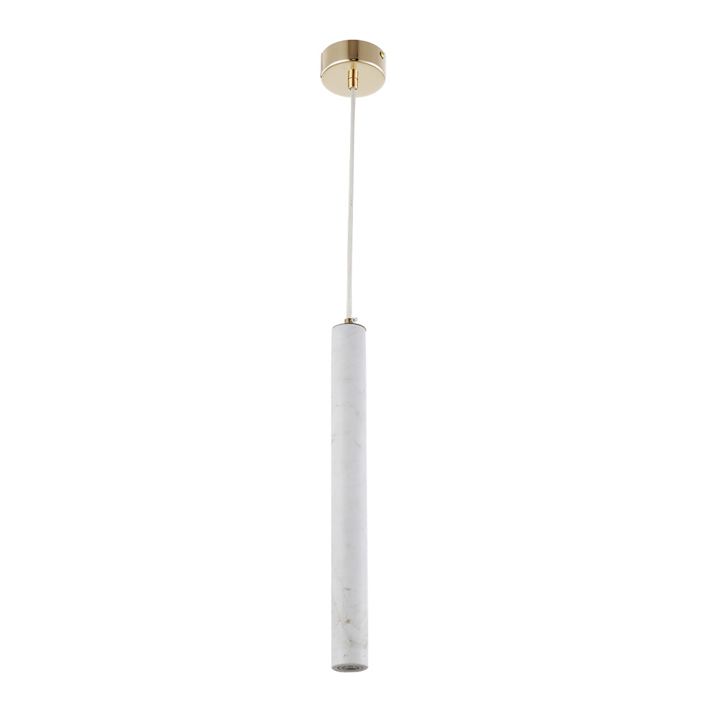 Изображение товара Светильник подвесной светодиодный Crystal Lux Fresa white 1 м² нейтральный белый свет цвет золото