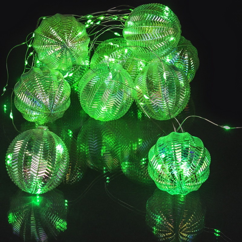 Изображение товара Электрогирлянда комнатная Sneha A-447 GN 4.8 м 10 ламп зеленая внутренний режим