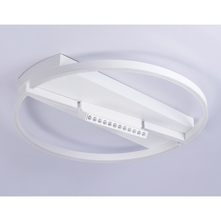 Изображение товара Люстра потолочная светодиодная Ambrella light Fl51459 с пультом управления 14 м² нейтральный белый 