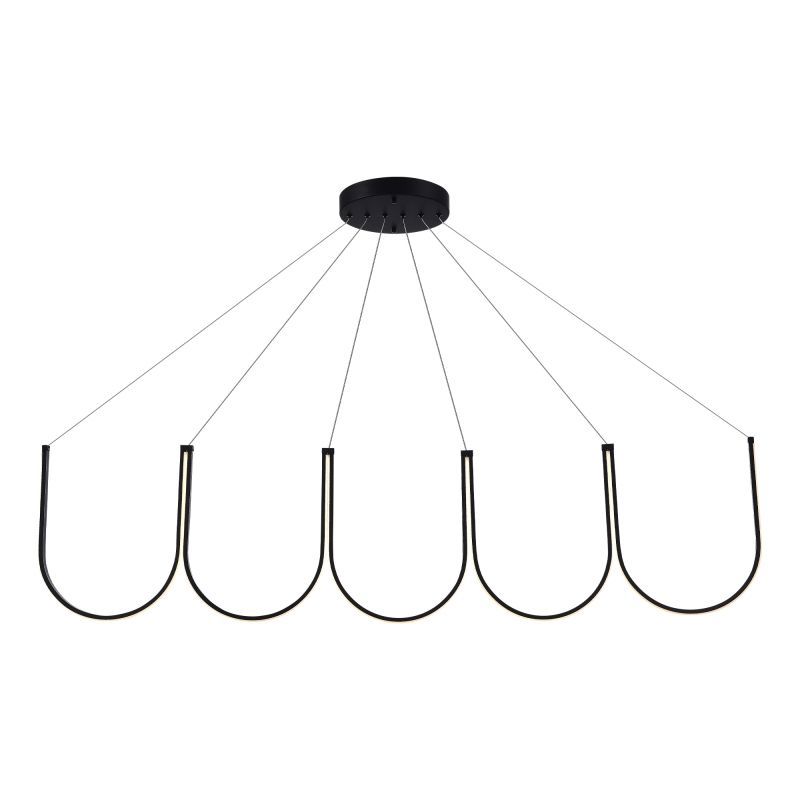 Изображение товара Светильник подвесной LED SL6202.413.01 24 м² черный современный дизайн