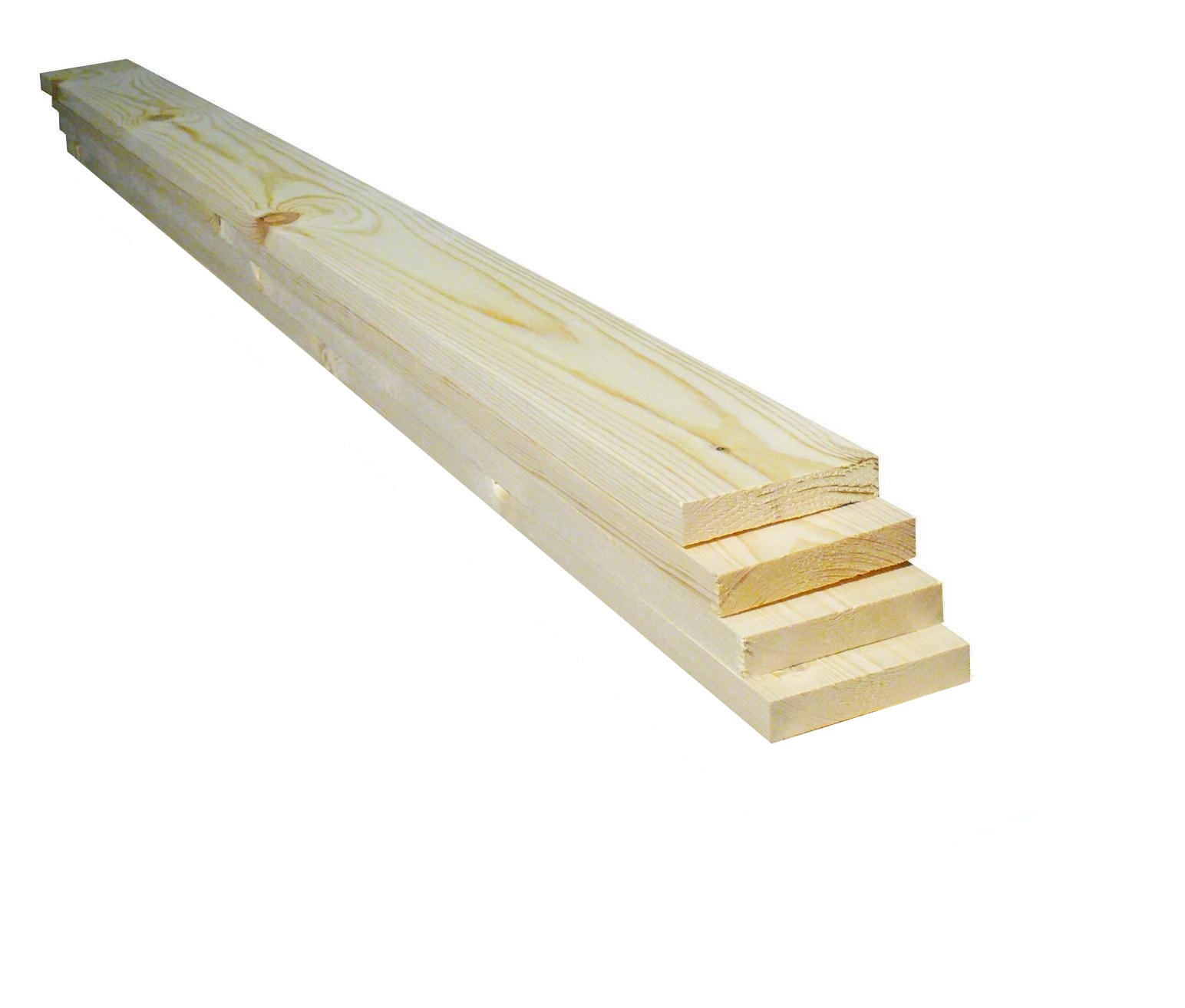 Изображение товара Доска строганая Леспроф 2000x120x20мм сосна сорт AB 4шт