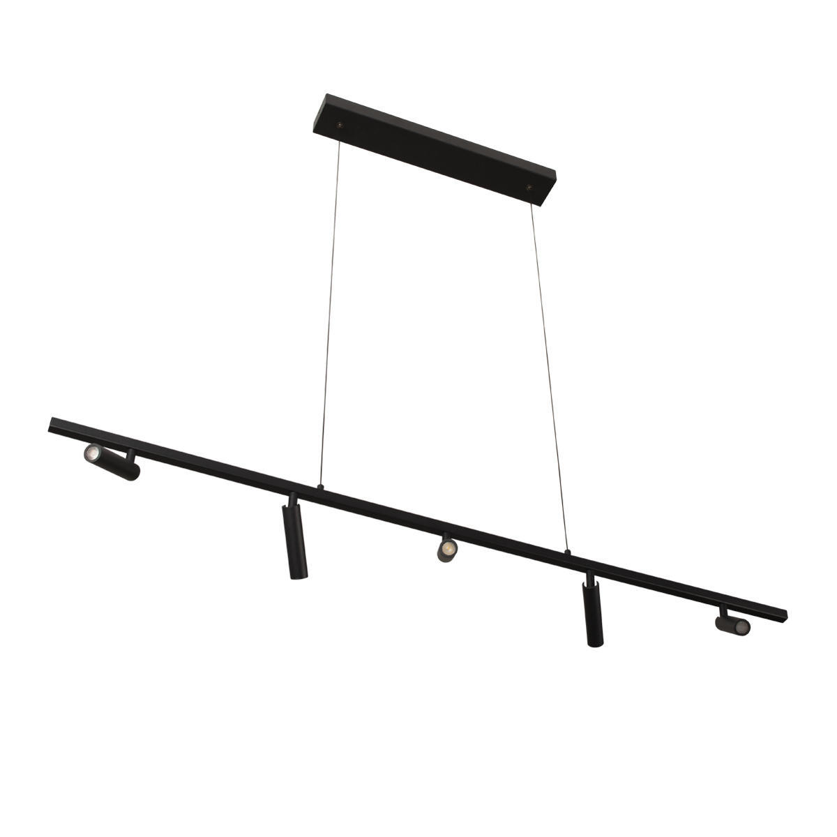 Изображение товара Люстра подвесная светодиодная Loft IT Sign 10260/5 Black 2 м² теплый белый