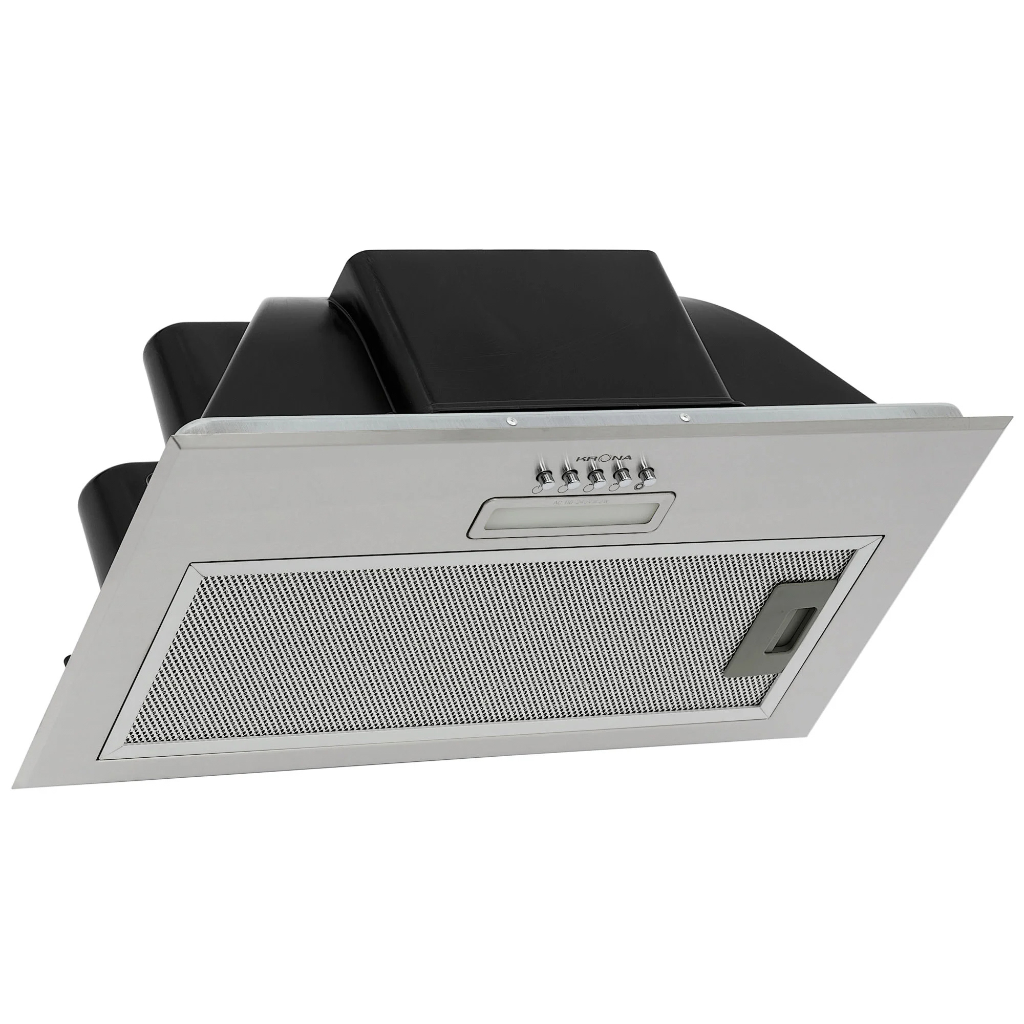 Изображение товара Встраиваемая вытяжка Krona AMELI LIGHT 600 INOX PB 52.5 см тихая мощная