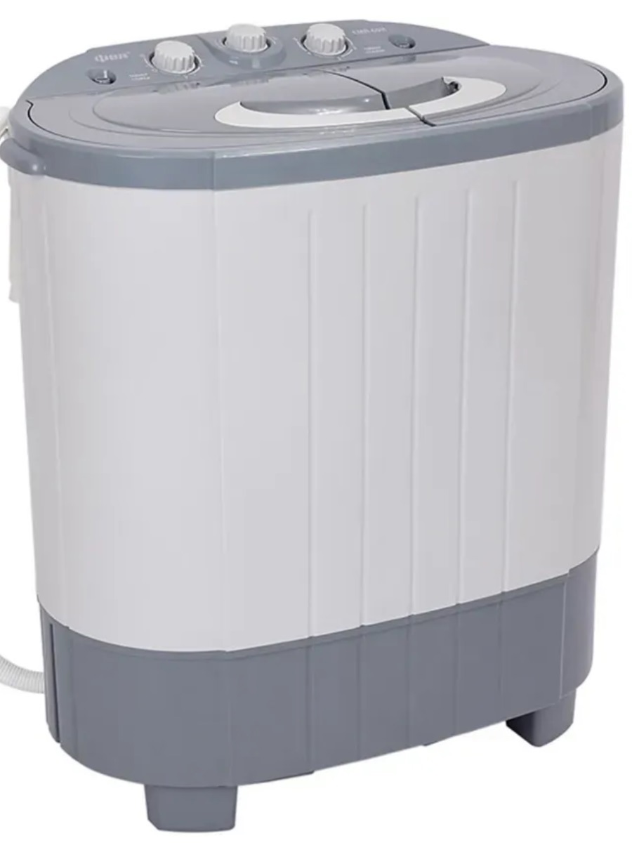 Изображение товара Стиральная машина Фея Смп 60 н серый - светло серый 68.9x69x36 см 6 кг цвет серо-белый
