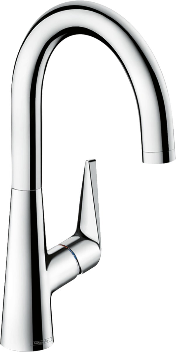 Изображение товара Смеситель для кухни Hansgrohe 72814000 с однорычажным управлением и регулировкой поворота