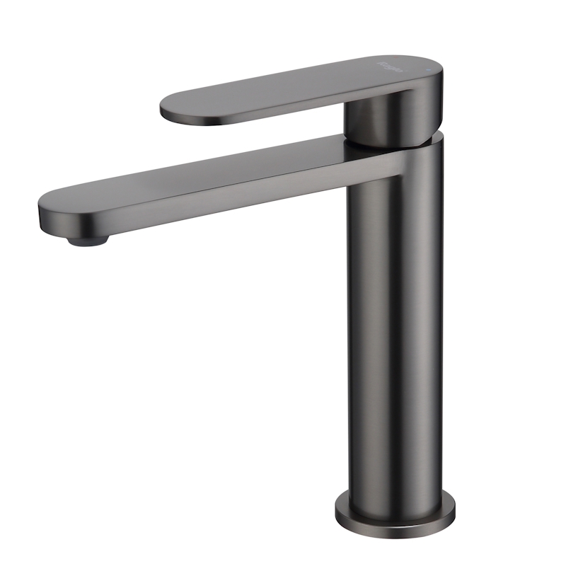 Изображение товара Современный однорычажный смеситель для раковины Raglo R10.10.09-LM графит