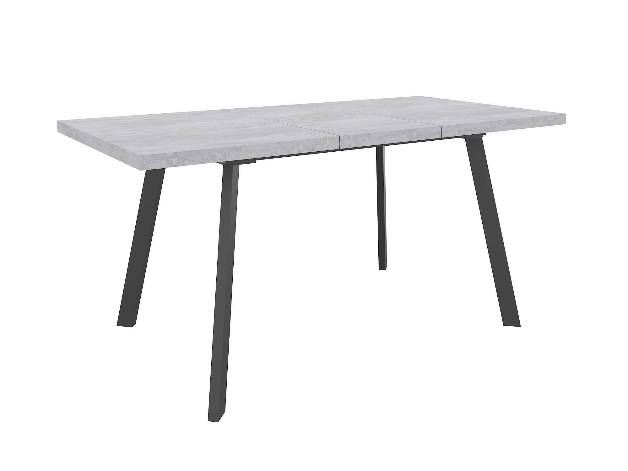 Изображение товара Стол прямоугольный Sakura Stol_milana_1200_cement_black 120x120 см ЛДСП цвет серый Изображение товара Стол прямоугольный Sakura Stol_milana_1200_cement_black 120x120 см ЛДСП цвет серый